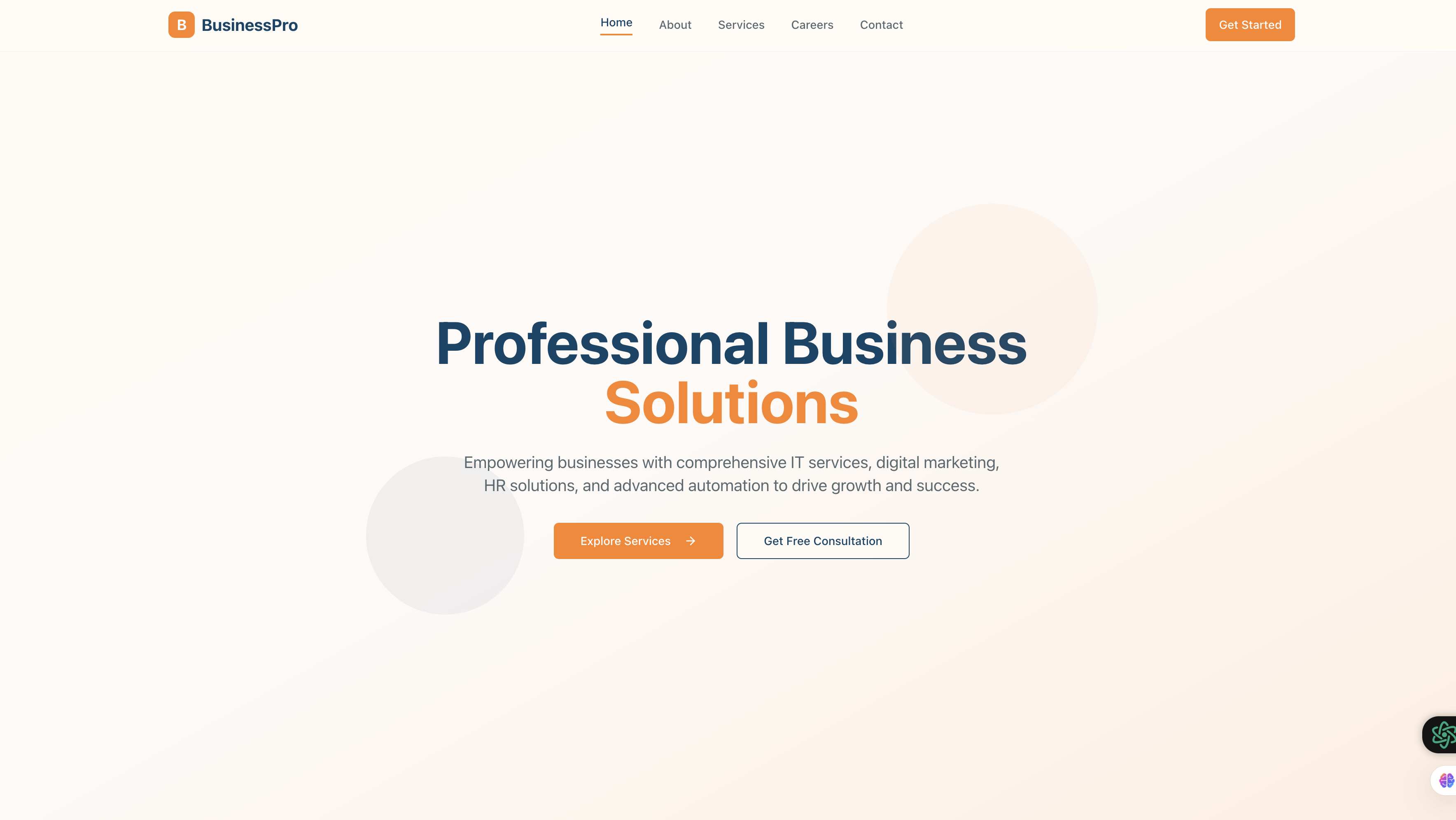 BusinessPro – Smart Business Platform
